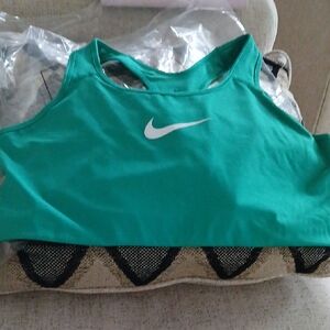 Nike Green Sports Bra